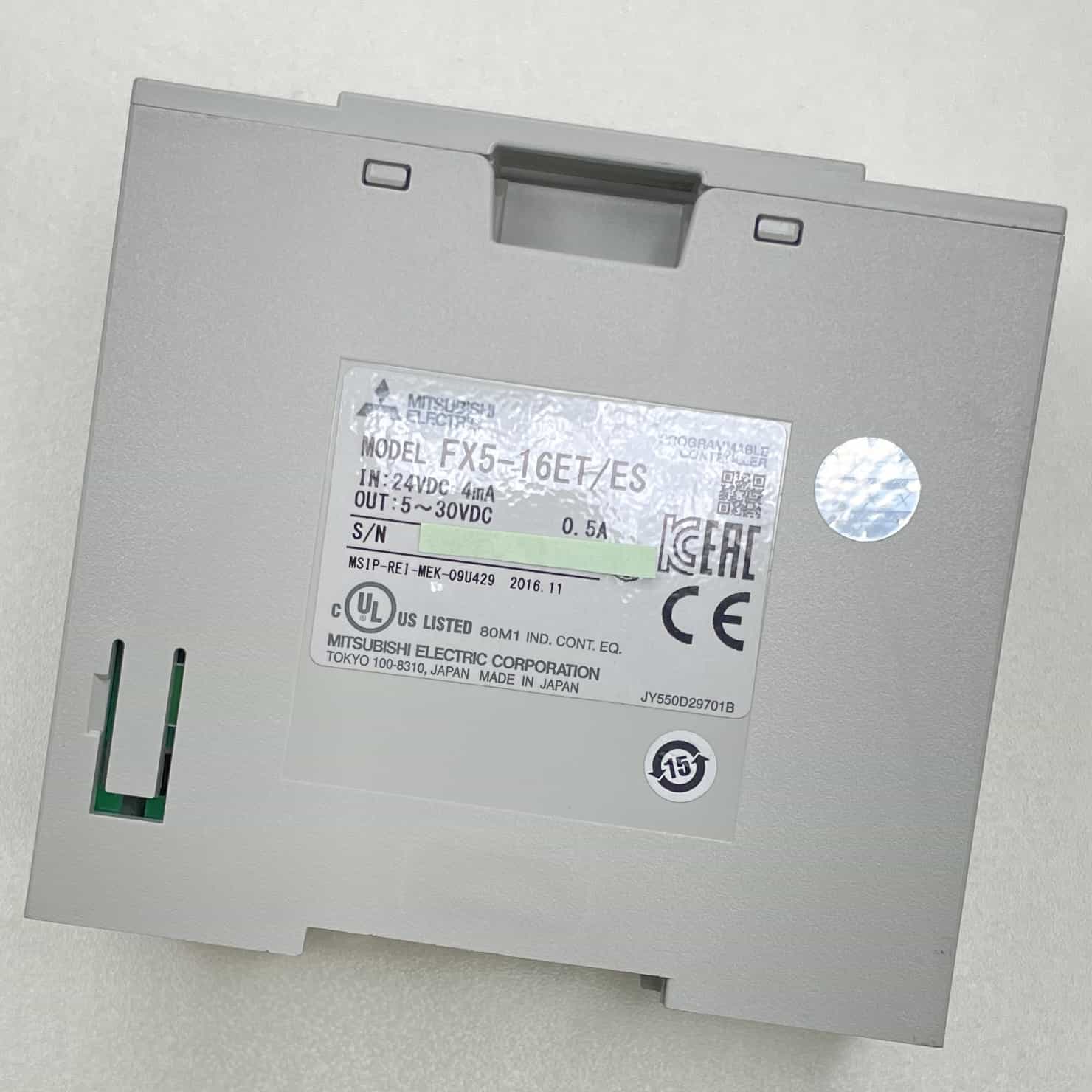 FX5-16ET/ES 2016年製 出力ユニット（端子台タイプ） 三菱電機 | 中古